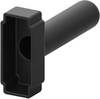 Manchon de protection contre les pliures 180 ° TE Connectivity DTM12S-BT-BK 1 pc(s)