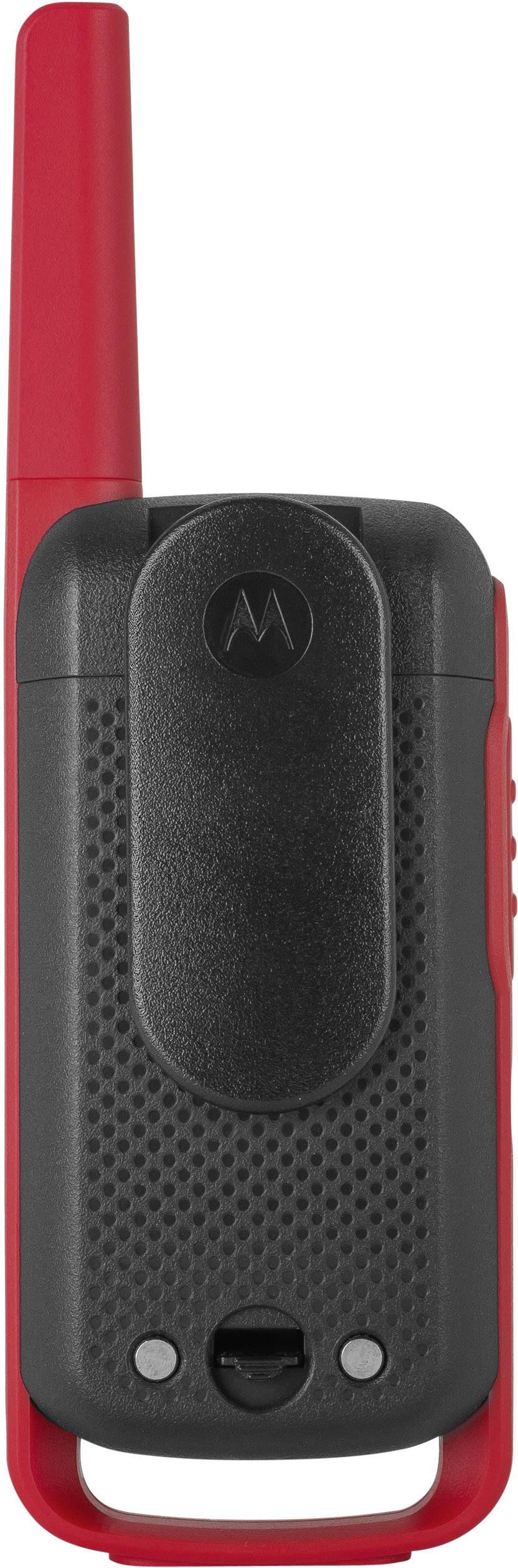 Talkiewalkie PMR Motorola Solutions TALKABOUT T62 rot 1 pc(s) Conrad.fr