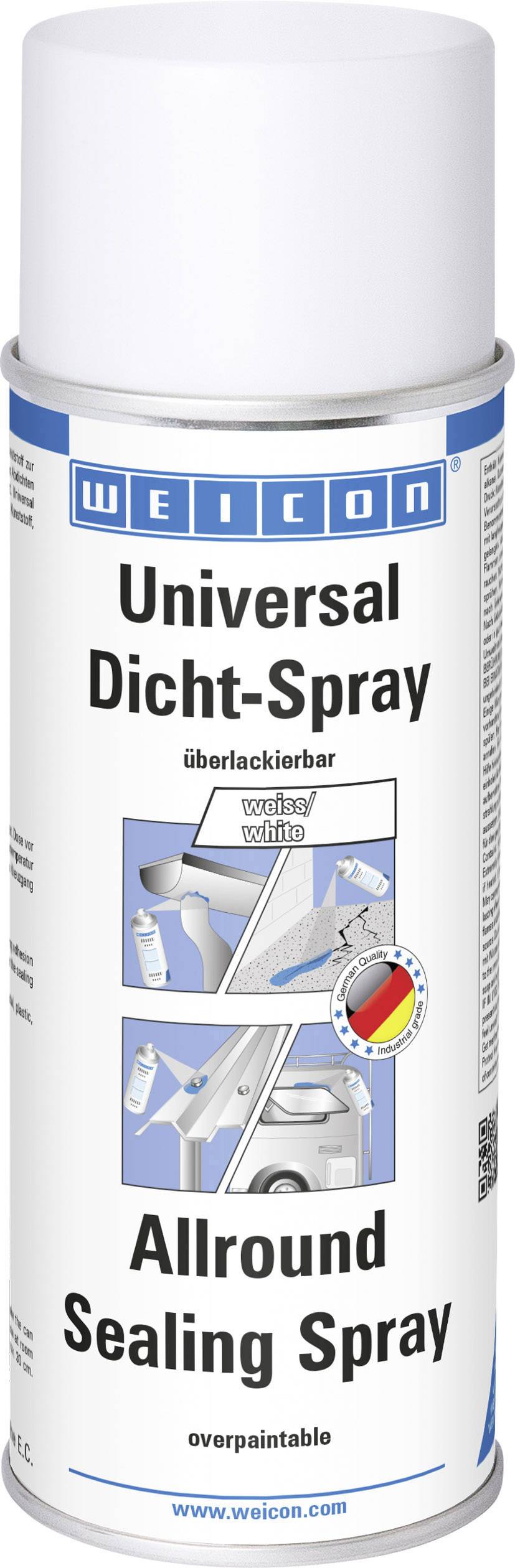 WEICON Spray d'étanchéité Couleur blanc 10052243 400 ml-0