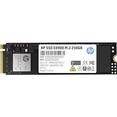 HP EX900 500 GB SSD interne NVMe/PCIe M.2  M.2 NVMe PCIe 3.0 x4 au détail 2YY44AA#ABB