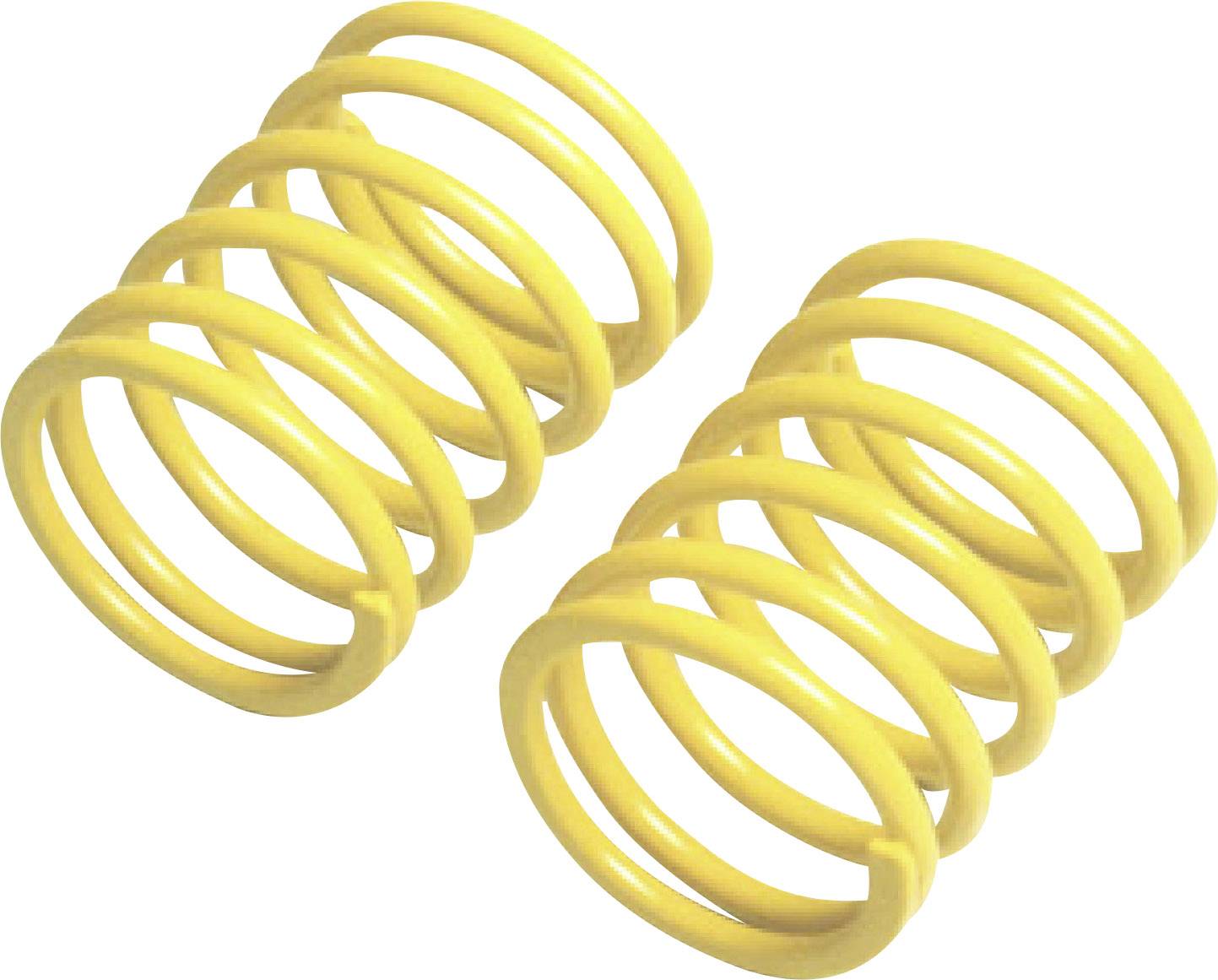 Tamiya 1:10 Ressort tuning pour amortisseur médium jaune 2 pc(s)-1