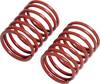 Tamiya 1:10 Ressort tuning pour amortisseur souple rouge 2 pc(s)