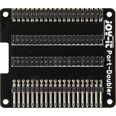 'Carte de doubleur de ports avec plusieurs barrettes de connexion pour l'extension des ports, étiquetée : Joy-It.'