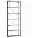 Manuflex RP1622.2001 Rayonnage à tablettes - Module de base 200 kg (l x H x P) 97 x 3 x 40 cm acier revêtement par poudr