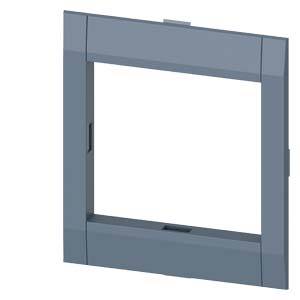 Cadre métallique de forme rectangulaire avec espace intérieur ouvert. Adapté aux applications de construction ou industrielles.