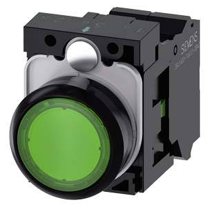 Siemens 3SU11030AB403BA0 3SU1103-0AB40-3BA0 Bouton-poussoir 1 pc(s)-0