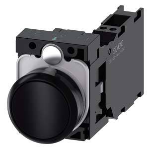 Siemens 3SU11000AB103FA0 3SU1100-0AB10-3FA0 Bouton-poussoir 1 pc(s)-0