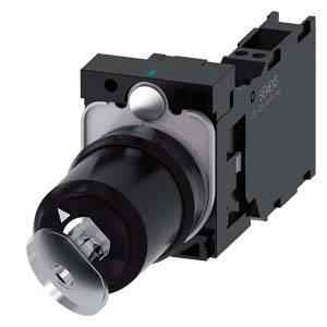 Siemens 3SU11005BF113FA0 3SU1100-5BF11-3FA0 Commutateur à clé 1 pc(s)-0