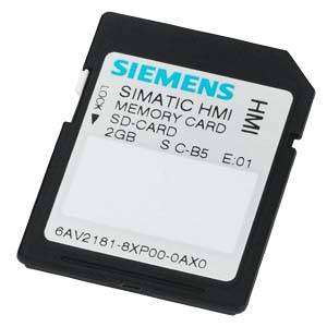 API - Carte mémoire Siemens 6AV2181-8XP00-0AX0