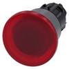 Bouton-poussoir coup de poing Siemens 3SU1031-1BA20-0AA0 1 pc(s)