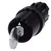 Commutateur à clé Siemens 3SU1000-5PL31-0AA0 2 x 45 ° 1 pc(s)