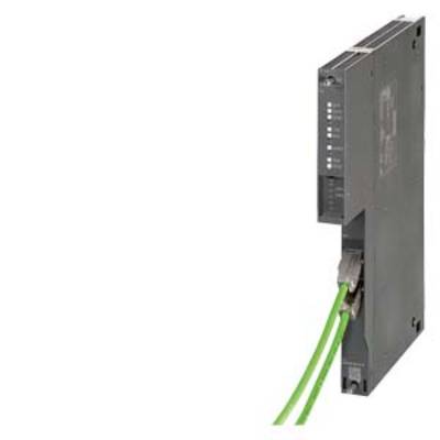 Un dispositif électronique noir avec plusieurs câbles verts, utilisé pour le contrôle ou la connexion dans un système technique.