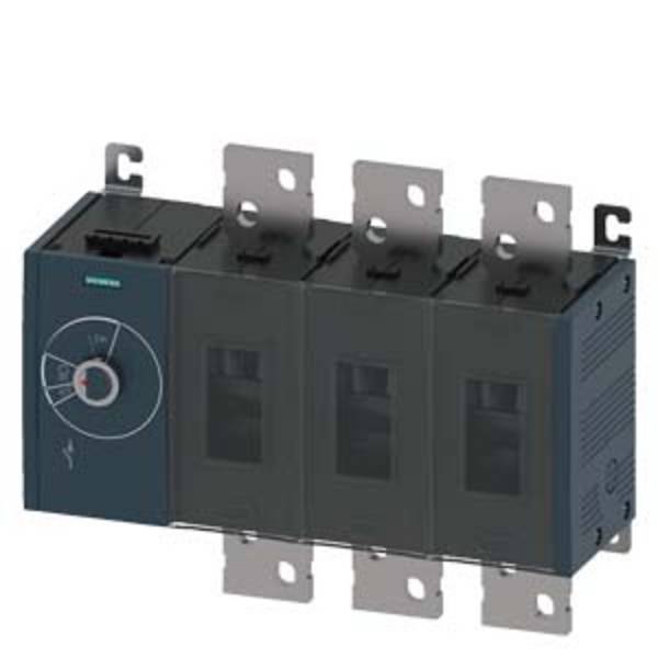 Interrupteur à coupure en charge;    3 pôles  1600 A 8 NO (T), 8 NF (R) 690 V/AC  Siemens 3KD54340RE100