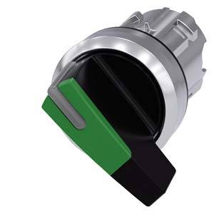 Commutateur à manette avec protection anti-torsion Siemens 3SU1052-2CC40-0AA0 levier vert 1 x 45 ° 1 pc(s)