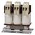 Module électrique triphasé avec bornes étiquetées '1U1', '1U2', '1V1', '1V2', '1W1', '1W2', fixé sur un support métallique.