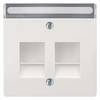 Siemens Gamme d'interrupteurs Cache Bloc jack modulaire DELTA style platine 5TG13431 1 pc(s)