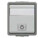 Siemens Gamme d'interrupteurs Interrupteur pour stores Delta gris 5TA4726 1 pc(s)