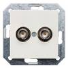 Siemens Gamme d'interrupteurs Cache Delta blanc 5TG2068 1 pc(s)