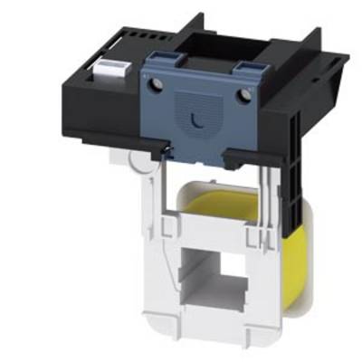 Un connecteur électrique avec boîtier en plastique, de forme rectangulaire et comportant plusieurs points de connexion ; composant typique pour armoires électriques.