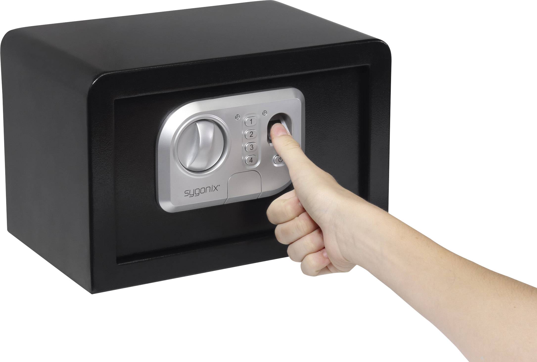 Sygonix SY-3521254 SY-31BS Armoire de sécurité serrure à empreinte digitale, avec serrure à combinaison-1