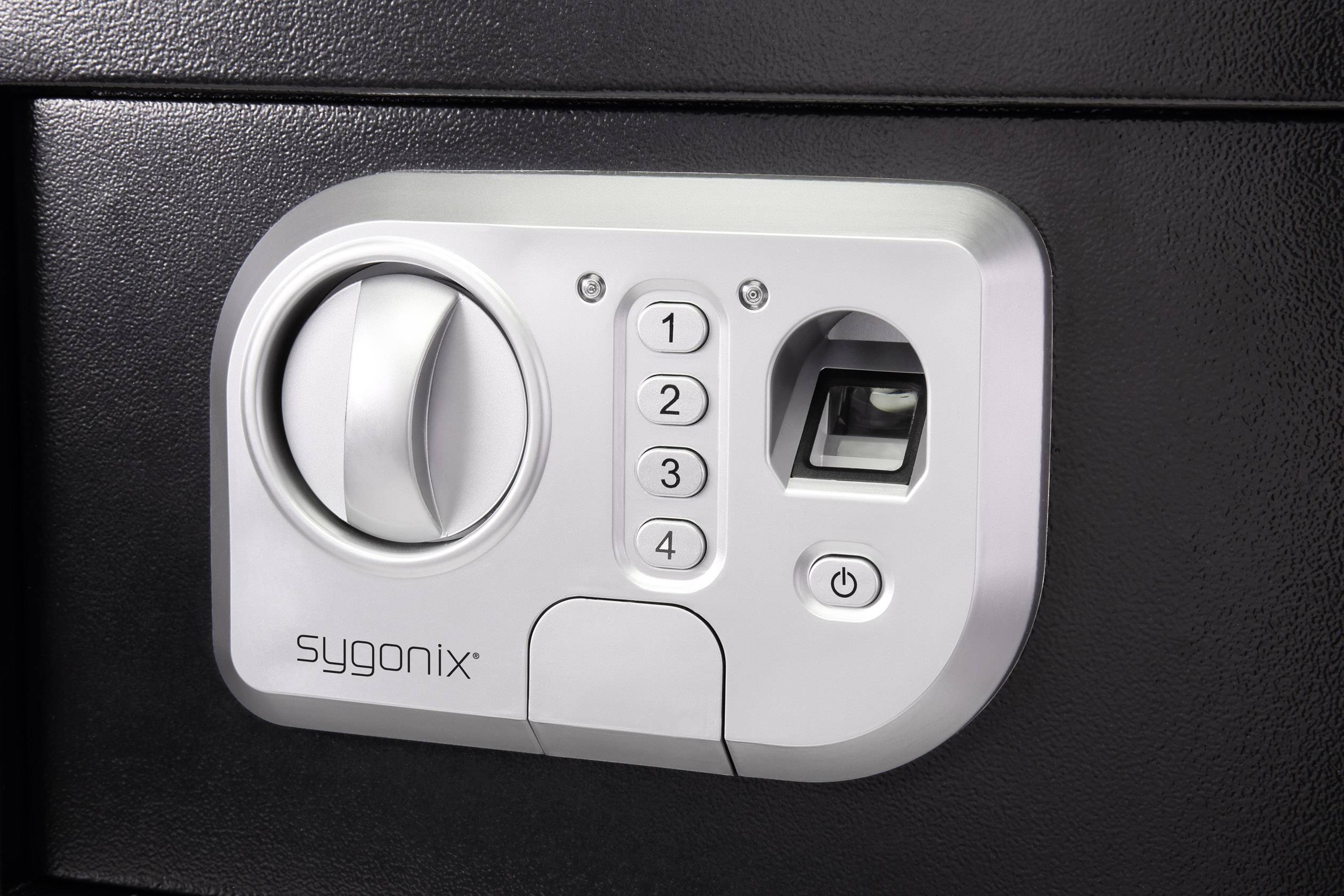 Sygonix SY-3521254 SY-31BS Armoire de sécurité serrure à empreinte digitale, avec serrure à combinaison-5