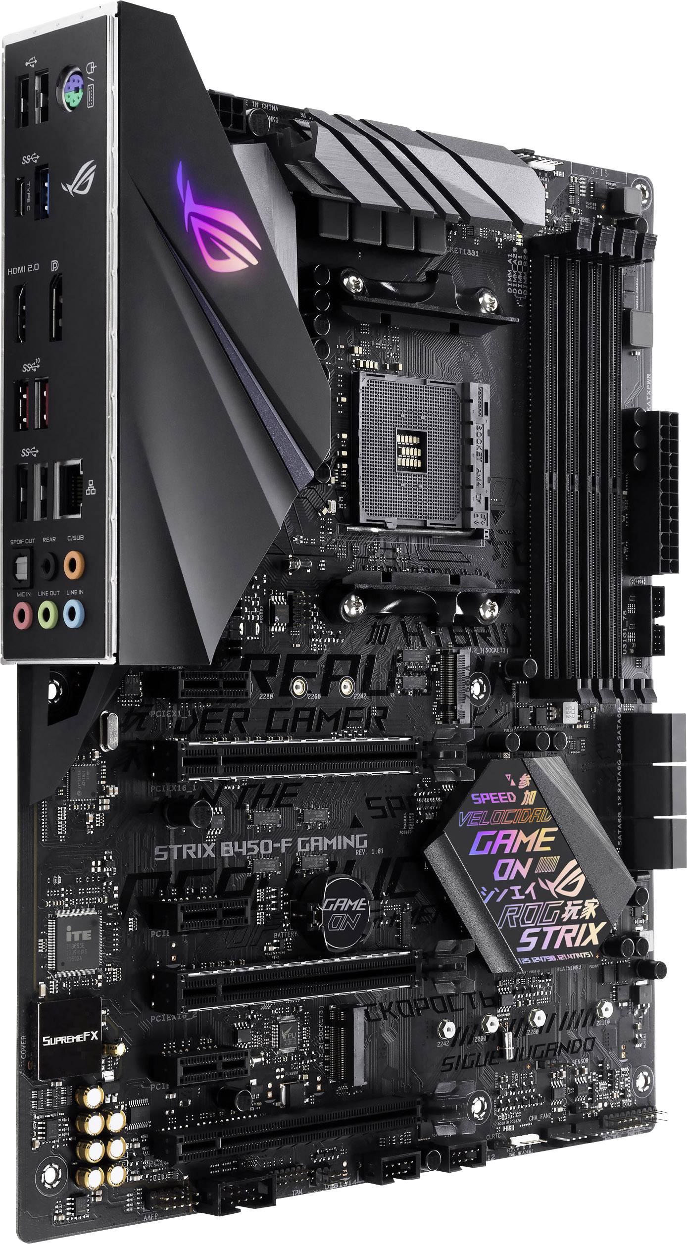 Carte mère Asus ROG Strix B450F Gaming 90MB0YS0M0EAY0 Socket AMD AM4