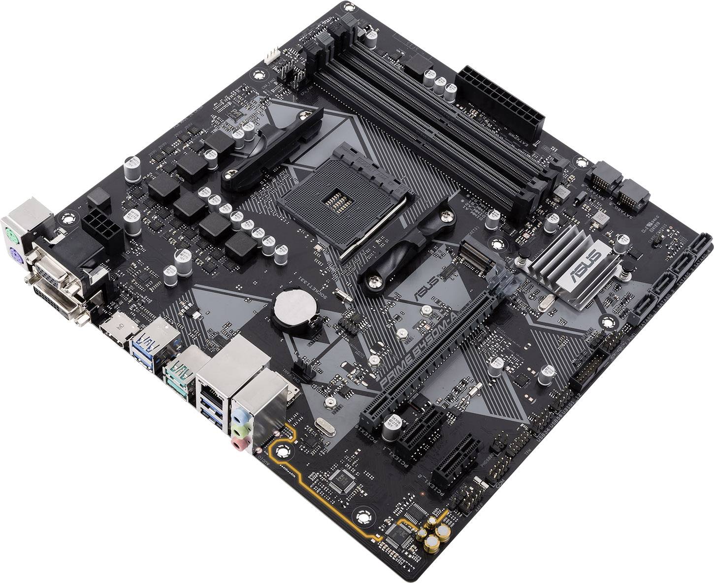Carte mère Asus Prime B450MA 90MB0YR0M0EAY0 Socket AMD AM4 Facteur de