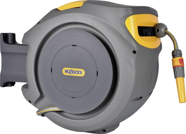 Hozelock 2401 0000 Auto Reel 20 Dévidoir de tuyau  20 m  1 pc(s) gris, jaune