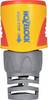 Hozelock 2065 6000 AquaStop PLUS plastique Adaptateur de tuyau raccord enfichable, Ø 19 mm (3/4"), 15,0 mm (3/8") (filet int.) avec système aquastop