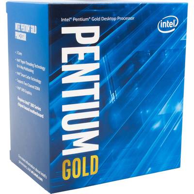 Intel® Pentium® Gold G6400 2 x 4 GHz Dual Core Processeur (CPU) Boxed Socket (PC): Intel® 1200 58 W