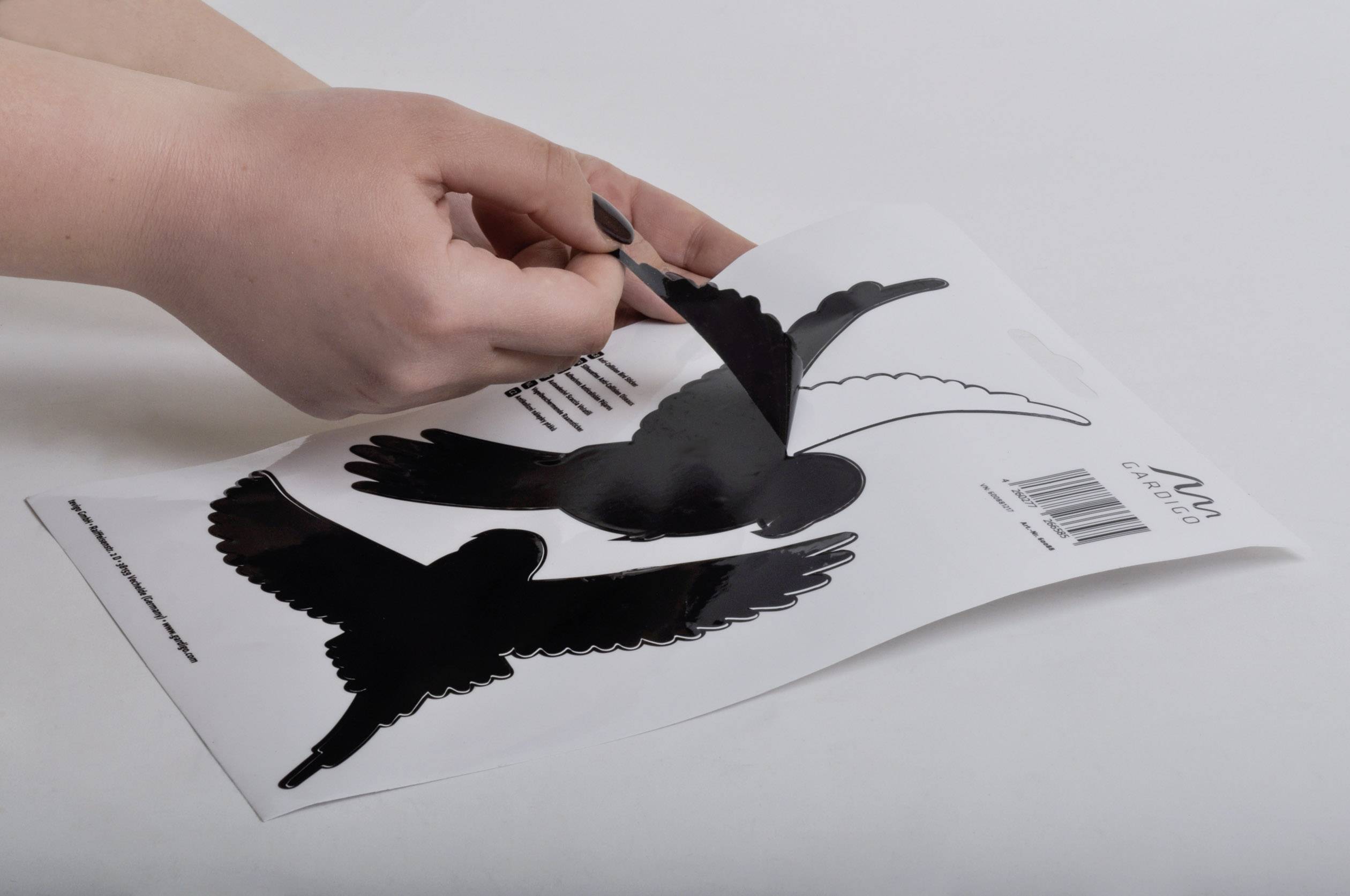 Autocollant de fenêtre d'oiseau Gardigo Birdprotection Type de fonctions effet dissuasif 5 pc(s)-1