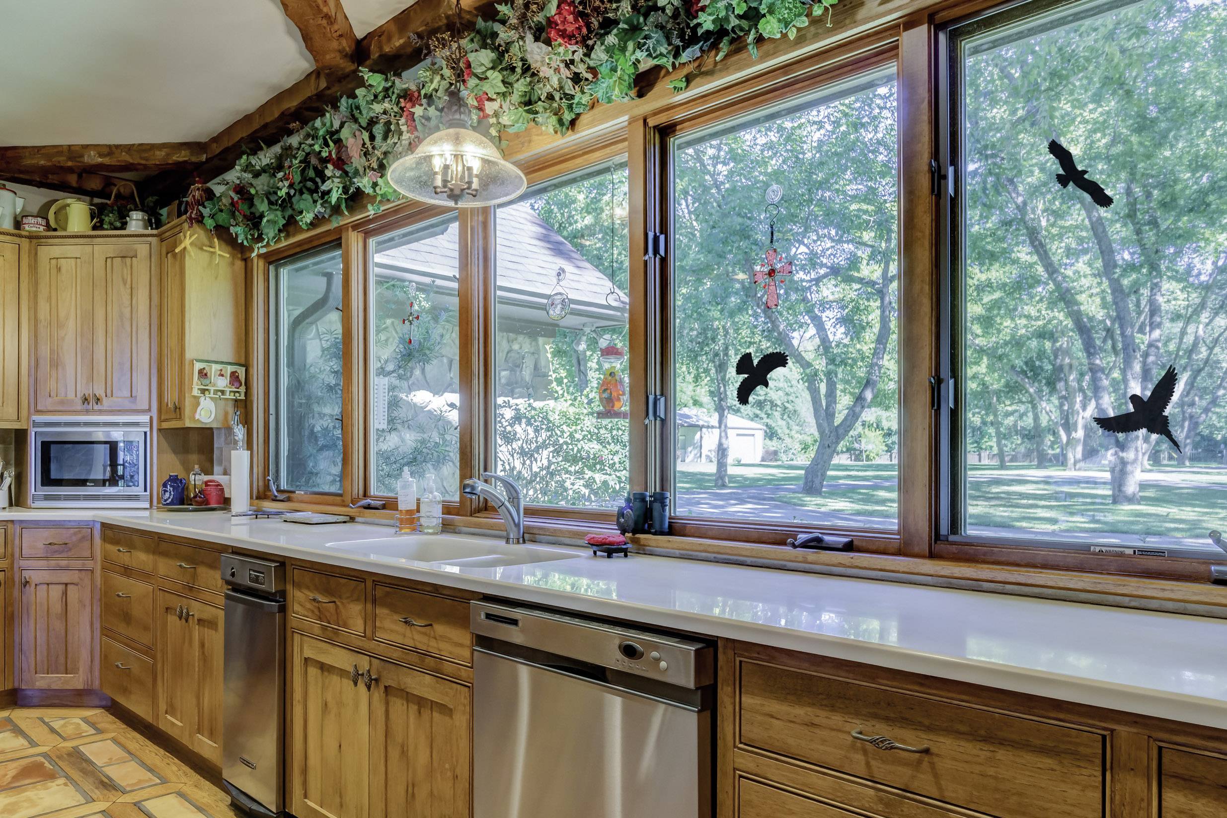 Autocollant de fenêtre d'oiseau Gardigo Birdprotection Type de fonctions effet dissuasif 5 pc(s)-6