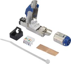 Connecteur Confection Du Champ Cat 8 1 Renkforce Renkforce Rf 3525560 Rj45 Male Droit Bleu Argent 1 Pc S Conrad Fr