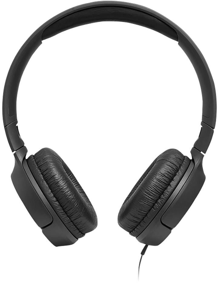 JBL Tune 500 Casque supra-auriculaire filaire Stereo noir pliable, micro-casque téléphone portable-7
