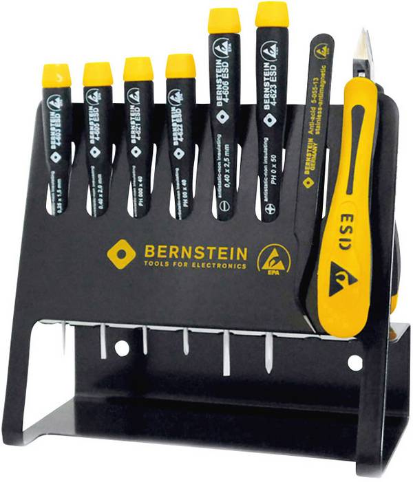 BERNSTEIN Tools for Electronics Bernstein Werkzeugfabrik 4-620 VC Jeu d'outils   8 pièces