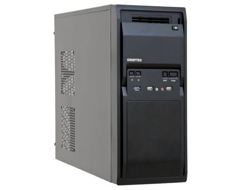 Chieftec LG-01B-OP, Midi Tower, PC, Noir, ATX, micro ATX, maison/bureau, 14 cm-0