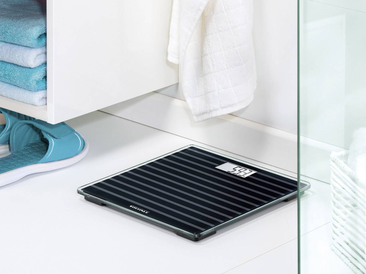 Soehnle Style Sens Compact 200 Pèse-personne numérique Plage de pesée (max.)=180 kg noir-14