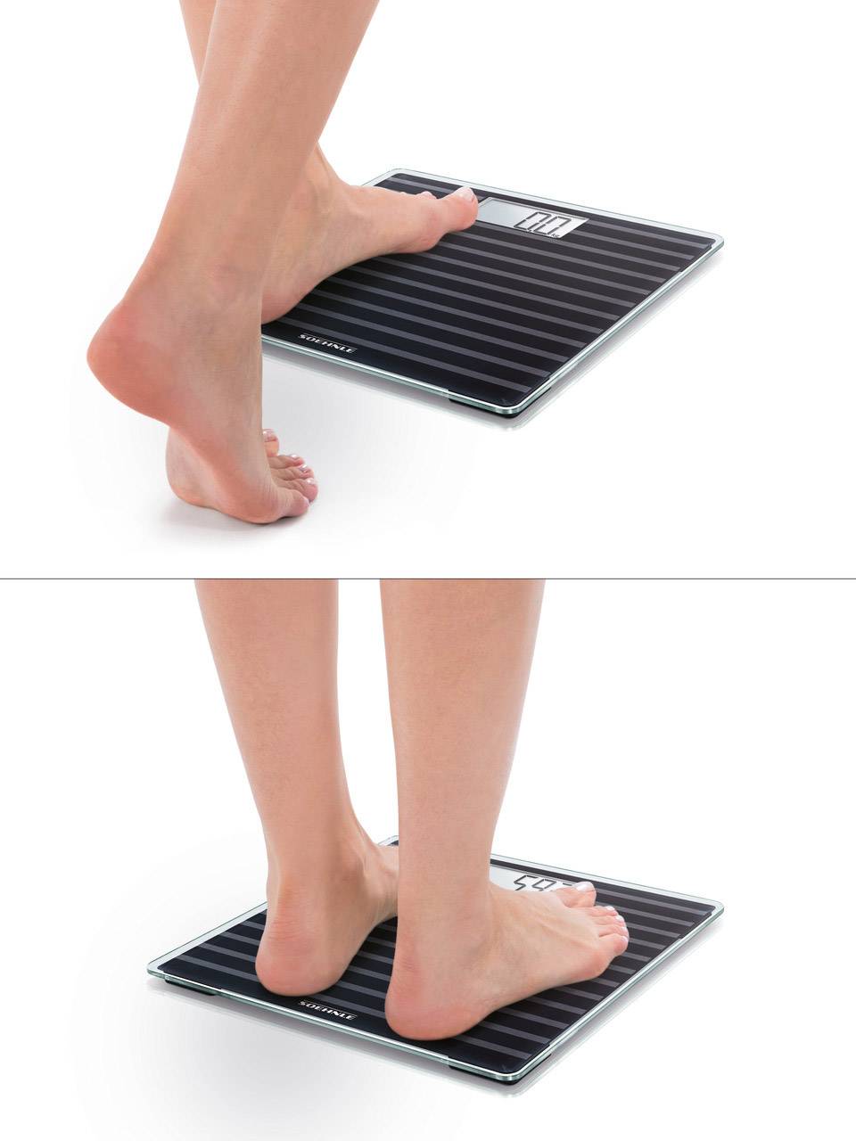 Soehnle Style Sens Compact 200 Pèse-personne numérique Plage de pesée (max.)=180 kg noir-16