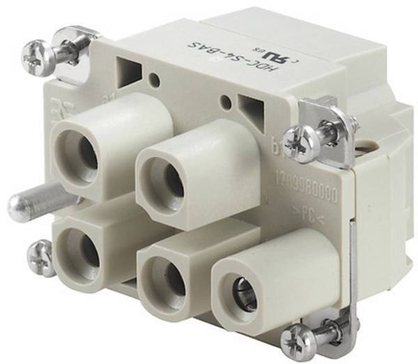 Weidmüller 1789980000 Insert femelle 4 + PE connexion à vis axiale 1 pc(s)