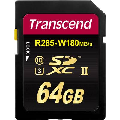 Transcend Premium 700S Carte SDXC 64 GB Class 10, UHS-II, UHS-Class 3, v90 Video Speed Class 