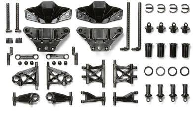 Tamiya 51528 Pièce de rechange Grappe B bras de suspension / cardan TT-02