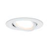 Paulmann 93448 Nova Spot encastrable LED LED 6 W blanc mat