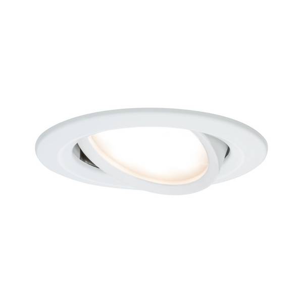 Paulmann 93448 Nova Spot encastrable   LED LED 6 W blanc mat