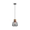 Paulmann Elia 79739 Luminaire à suspendre LED E27 20 W liège, fumé, noir