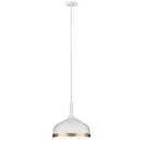Luminaire à suspendre 1 x E27 sans ampoule Paulmann Neordic Embla 79628 blanc mat, or 1 pc(s)