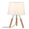 Paulmann Neordic Berit 79646 Lampe de table LED E27 20 W blanc, bois