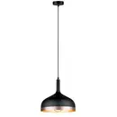 Luminaire à suspendre 1x E27 sans ampoule Paulmann Neordic Embla 79629 noir, cuivre mat 1 pc(s)