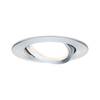 Paulmann 93450 Nova Spot encastrable LED LED 6 W Aluminium (tourné)