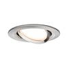 Paulmann 93446 Nova Spot encastrable LED LED 6 W fer (brossé)