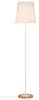Paulmann Neordic Stellan 79634 Lampe sur pied LED E27 20 W blanc, bois